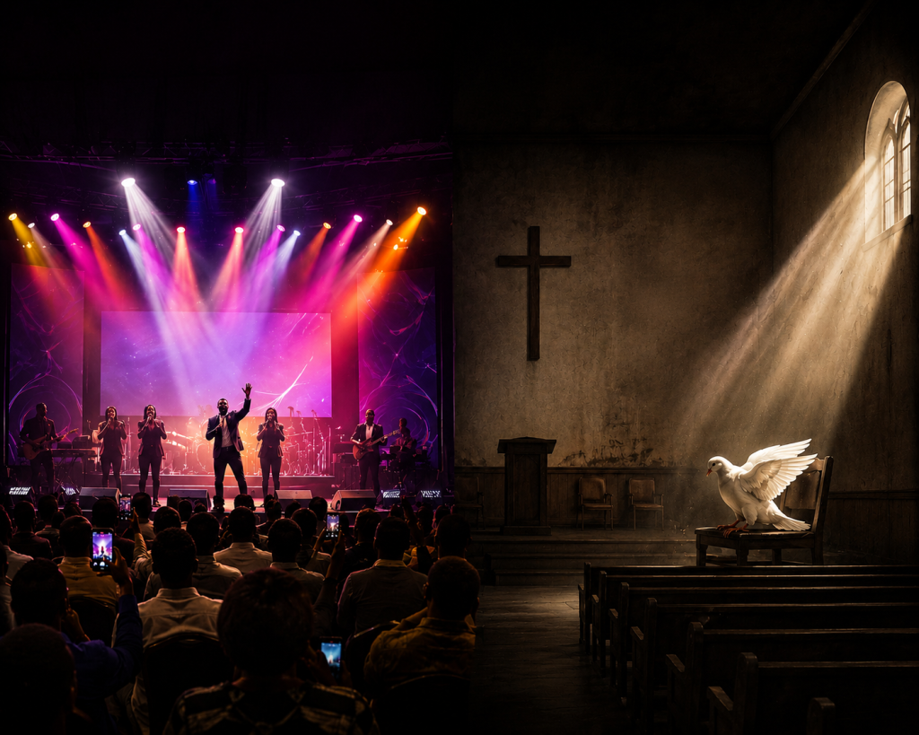 When the Church Became a Performance and the Holy Spirit Took a Back Seat church