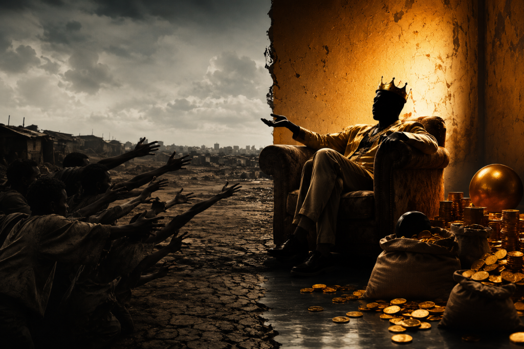 When Poverty Becomes a Sense of Entitlement the rich